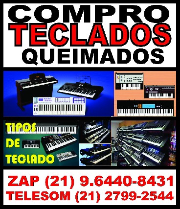 Foto 2 - Compro vendo troco teclados musicais
