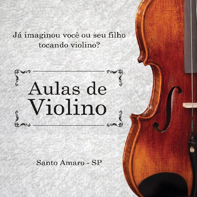 Foto 1 - Curso de violino online, ao vivo