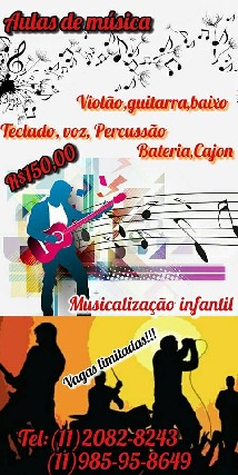 Aulas de música