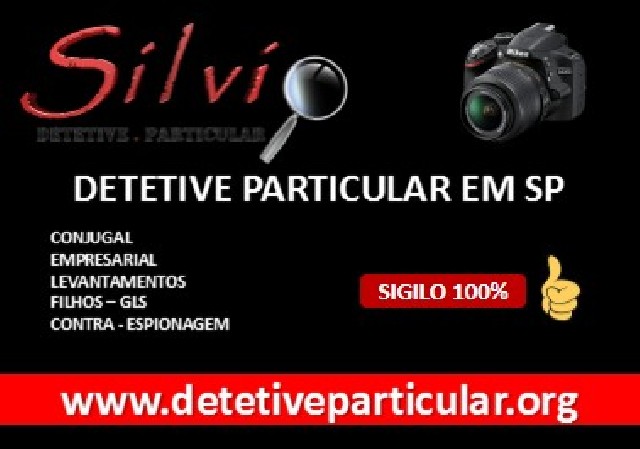 Detetive particular sp   detetive silvio  